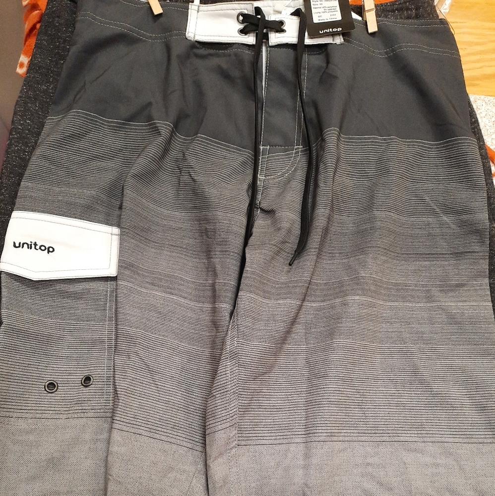 Unitop Men's Swim Trunks Quick Dry 32